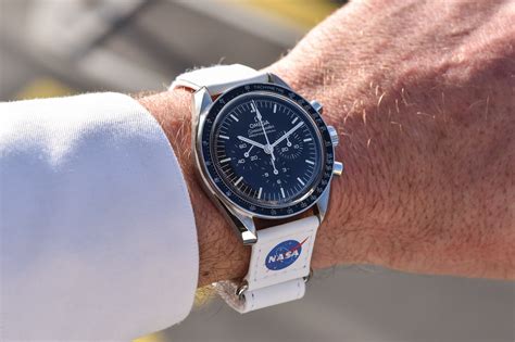 omega speedmaster nasa|omega speedmaster nasa velcro strap.